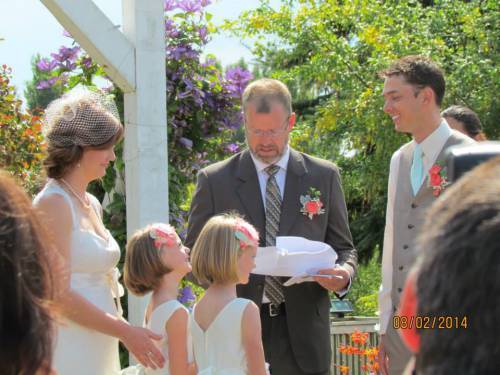 Vows with the twins...sniff sniff