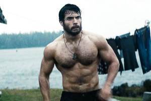 His shirt got burned off in de fire. His beard and pants be just fine tho!