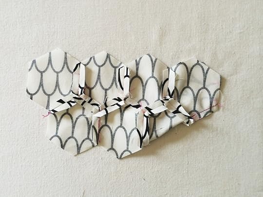 Machine Pieced Hexi 12