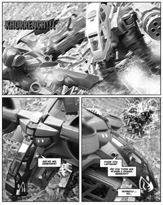 Sigmartyr Action Figure Comic