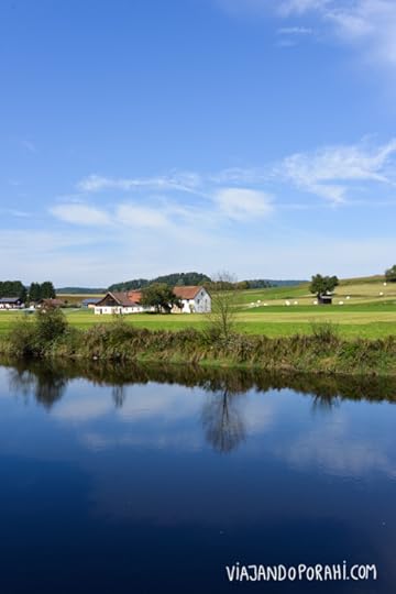 Un paisaje de la Baviera