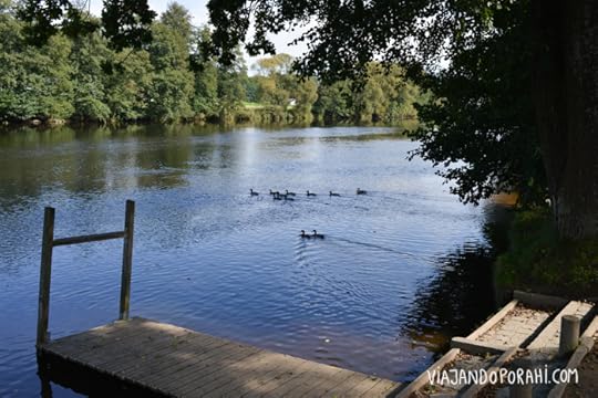 Fue desde por acá, aunque hoy hay tanta vegetación que la vista no es la misma.