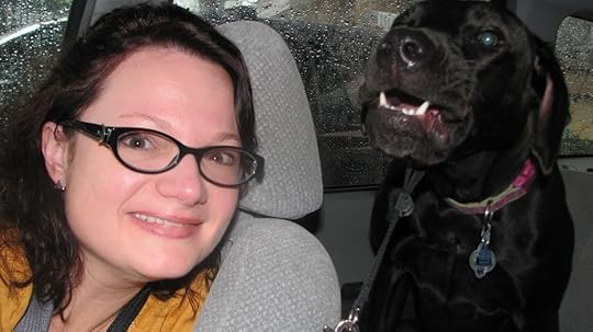 Me and Mama in the car