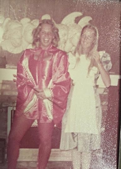 Halloween, Junior Year, my BF Valerie is Alice. Get what that leaves me? We were having too much fun to graduate!