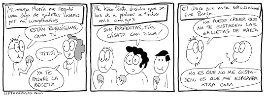 Una tira cómica sobre unas galletas perfectas.