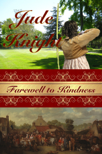 Cover showing woman archer on village green