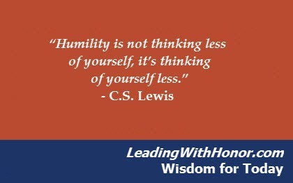 Lee Ellis - Wisdom for Today humility