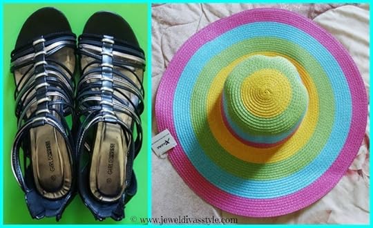 JDS MY PC SANDALS & HAT