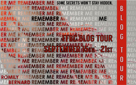 remember me blog tour