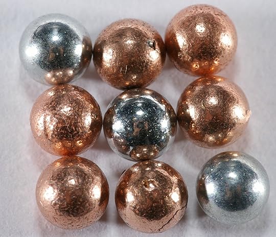 copper and nickel plated bb pellets
