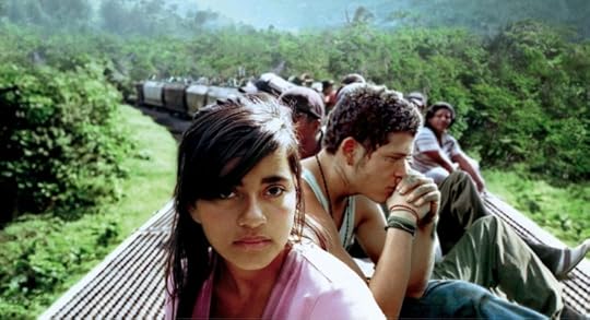 Paulina Gaitan (left) and Edgar Flores (right) star in writer/director Cary Joji Fukunaga's epic dramatic thriller Sin Nombre, a Focus Features release. Photo credit: Cary Joji Fukunaga via Focus Features