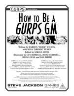 How to Be a GURPS GM