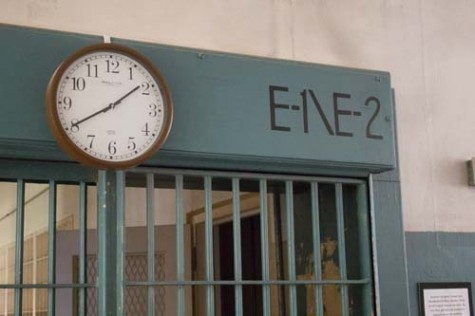Clocks above the cell blocks were set to the times of key turning points in the riot.
