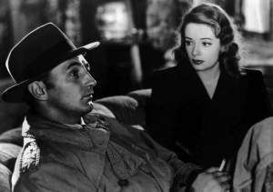 Robert Mitchum and Jane Greer in Out of the Past