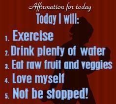 Exercise saying