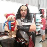 Tristan the Teddy Bear meets the Cosplayer