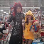 Tristan the Teddy Bear meets the Cosplayer