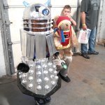 Tristan the Teddy Bear meets the Cosplayer