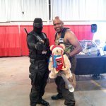 Tristan the Teddy Bear meets the Cosplayer