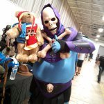 Tristan the Teddy Bear meets the Cosplayer