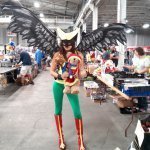 Tristan the Teddy Bear meets the Cosplayer