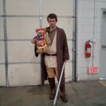 Tristan the Teddy Bear meets the Cosplayer