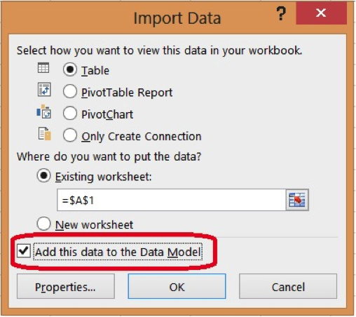 DatatModelImport