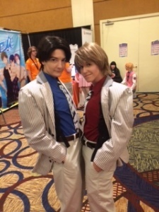 These two are just plain awesome. Different matching costumes EVERY DAY!