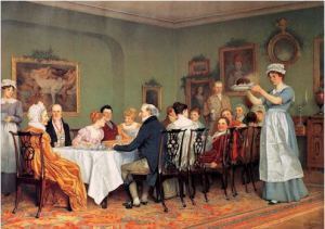 19th century dinner