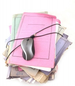 stack of clutter