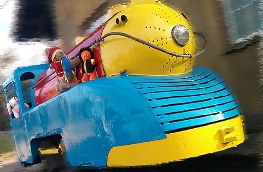 Tristan, Wilma and Fernando ride the Teddy Bear Tales Toy Train
