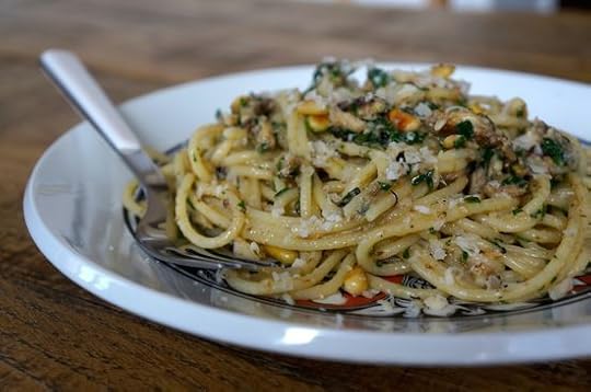 Pasta con sardinas