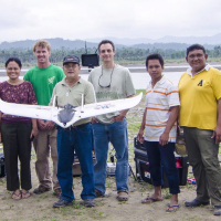 Charles Devaney uses aerial drone photography to map disaster areas and help direct aid where it is most needed.