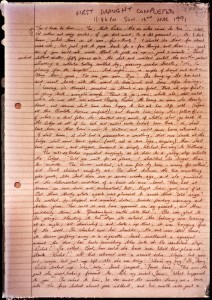 First Draft of Charlotte's Lodge 1991