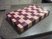 A cutting board is a quick project