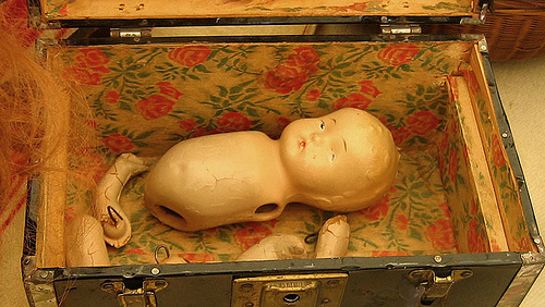 broken doll