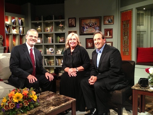 Catholic speaker and author Gary Zimak visits with Jim and Joy Pinto on At Home With Jim and Joy on EWTN