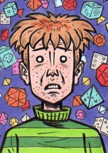 Jerry sketch card
