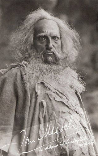 Jan Musch as Adam in De paradijsvloek