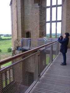 Formerly Queen Elizabeth's bedchamber at Leicester's Building Kenilworth Castle - photo credit SC Skillman