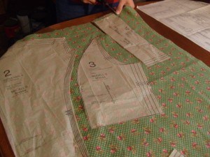 cutting-the-pattern-out-pioneer-dress-300x225