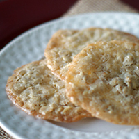 Oatmeal Lace Cookies