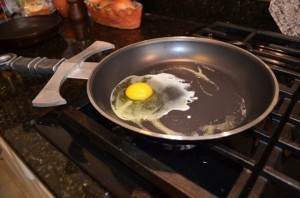 Stand aside before I run you through with my trusty skillet. I said 'trusty skillet' not 'rusty skill set!'