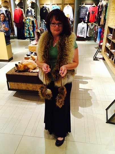 I couldn't decide if this was high fashion or a cat toy made by someone who was high. 