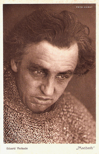 Eduard Verkade as MacBeth