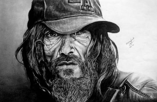 homeless man by eveonahart