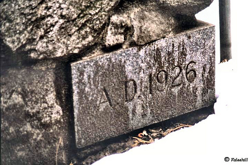 Yosemite: Ahwahnee Hotel cornerstone from Flickr via Wylio