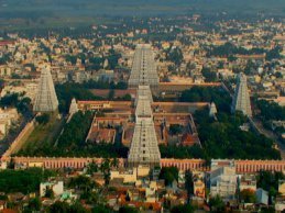 TEMPLE TIRU FROM ABOVE