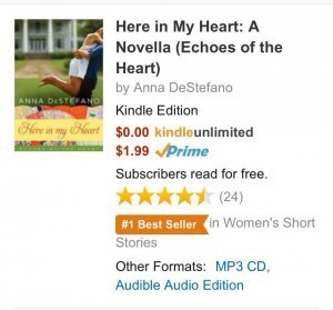 Num 1 women's short story on Amazon