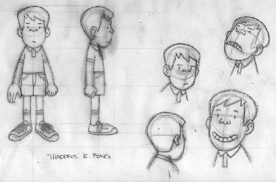 Model Sheet of Thaddeus K. Fong